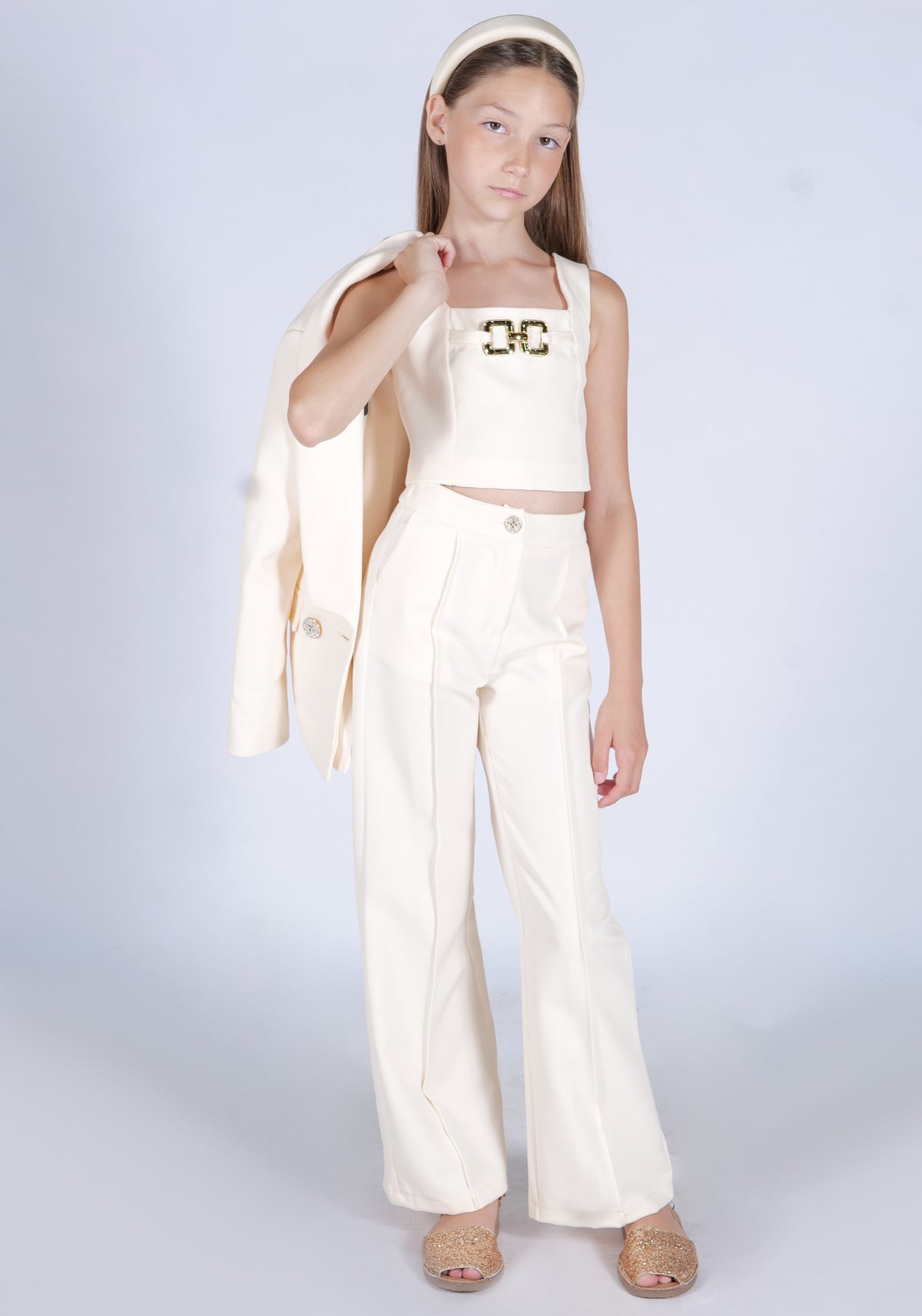 Top e pantalone Fun&Fun Chic bambina