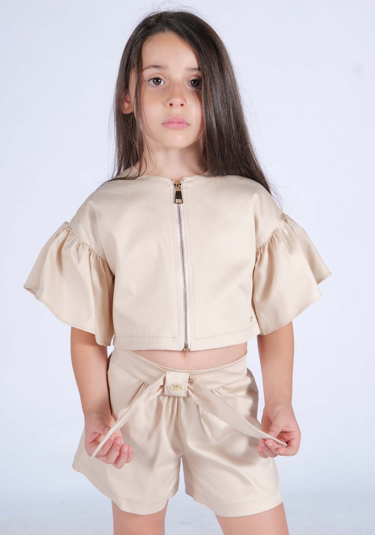 Giacchino collo a rotolo Fun&Fun bambina