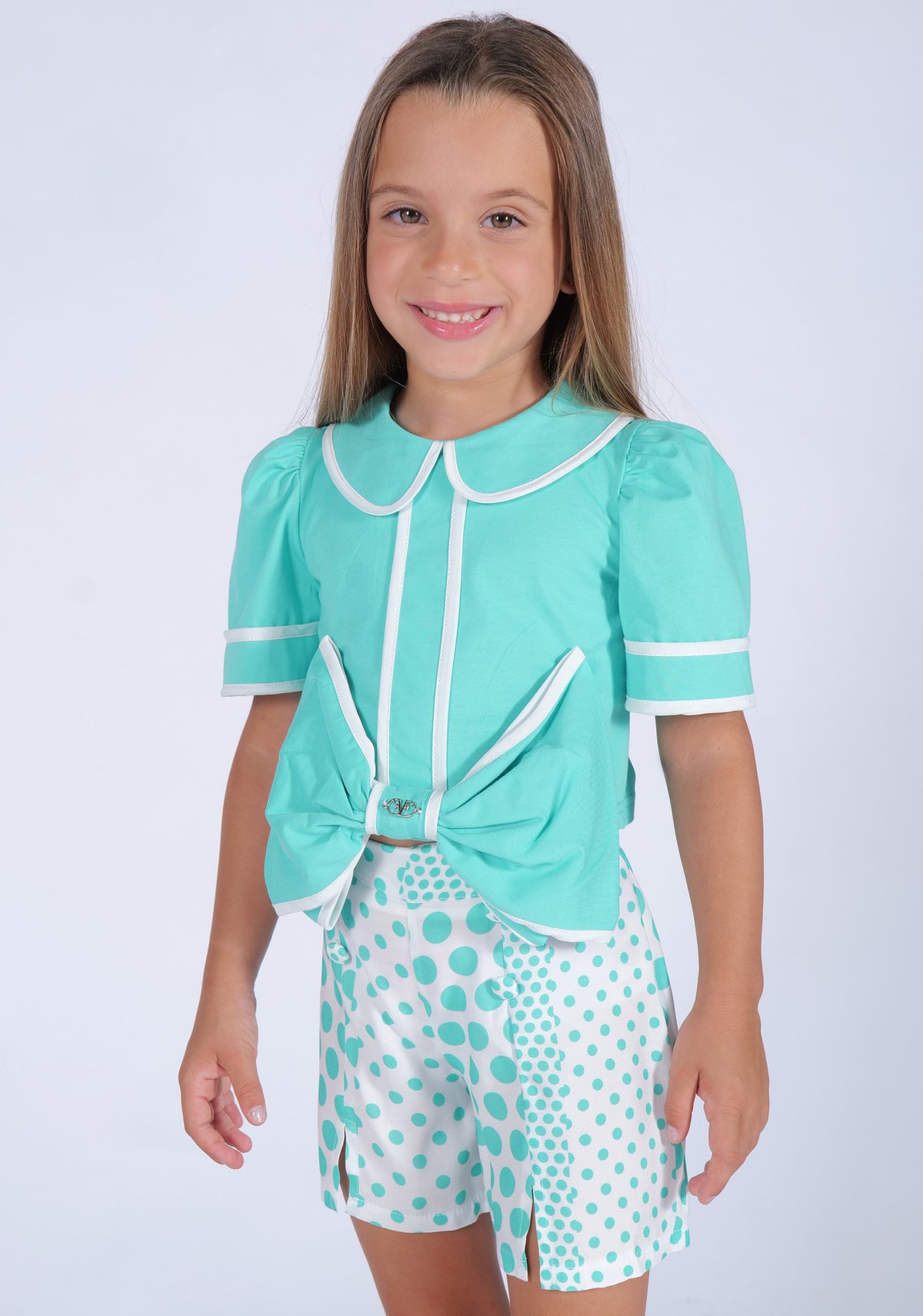 Short tessuto tecnico stampato Fun&Fun bambina