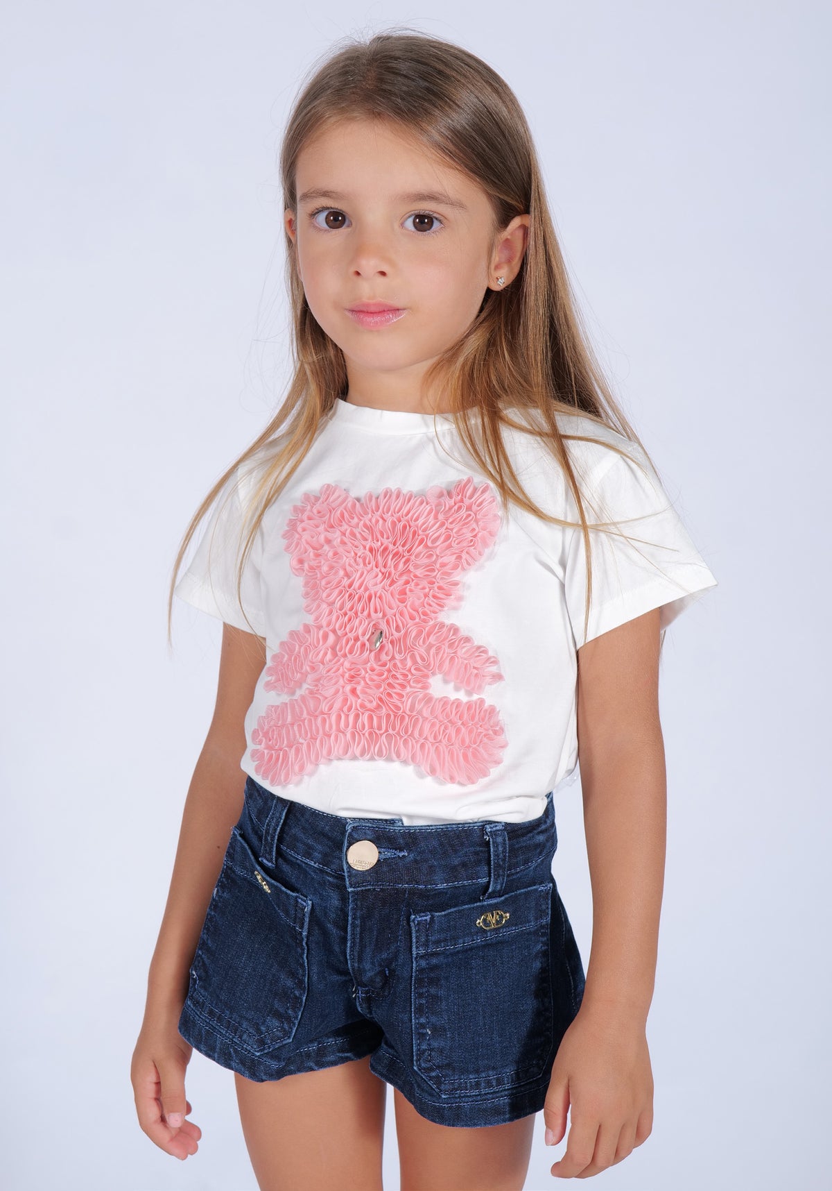 Maglietta jersey scollo rotondo Fun&Fun baby