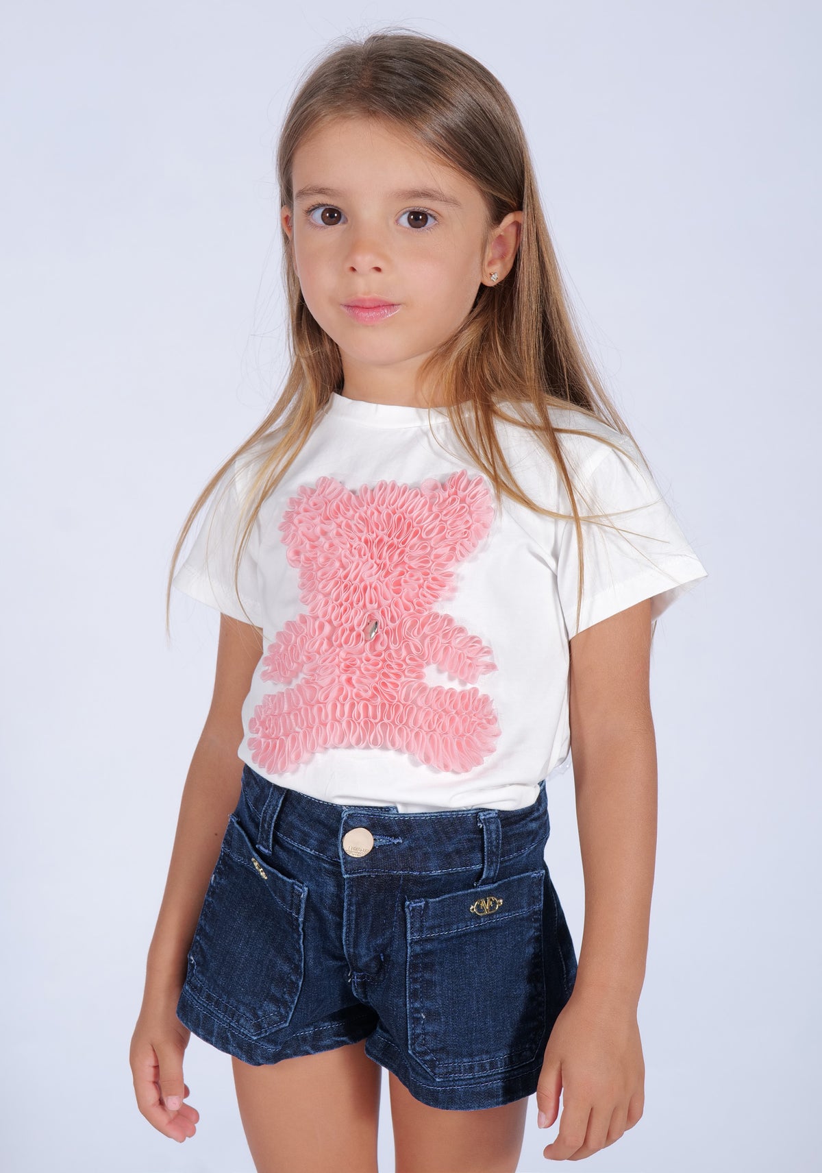 Maglietta jersey scollo rotondo Fun&Fun baby