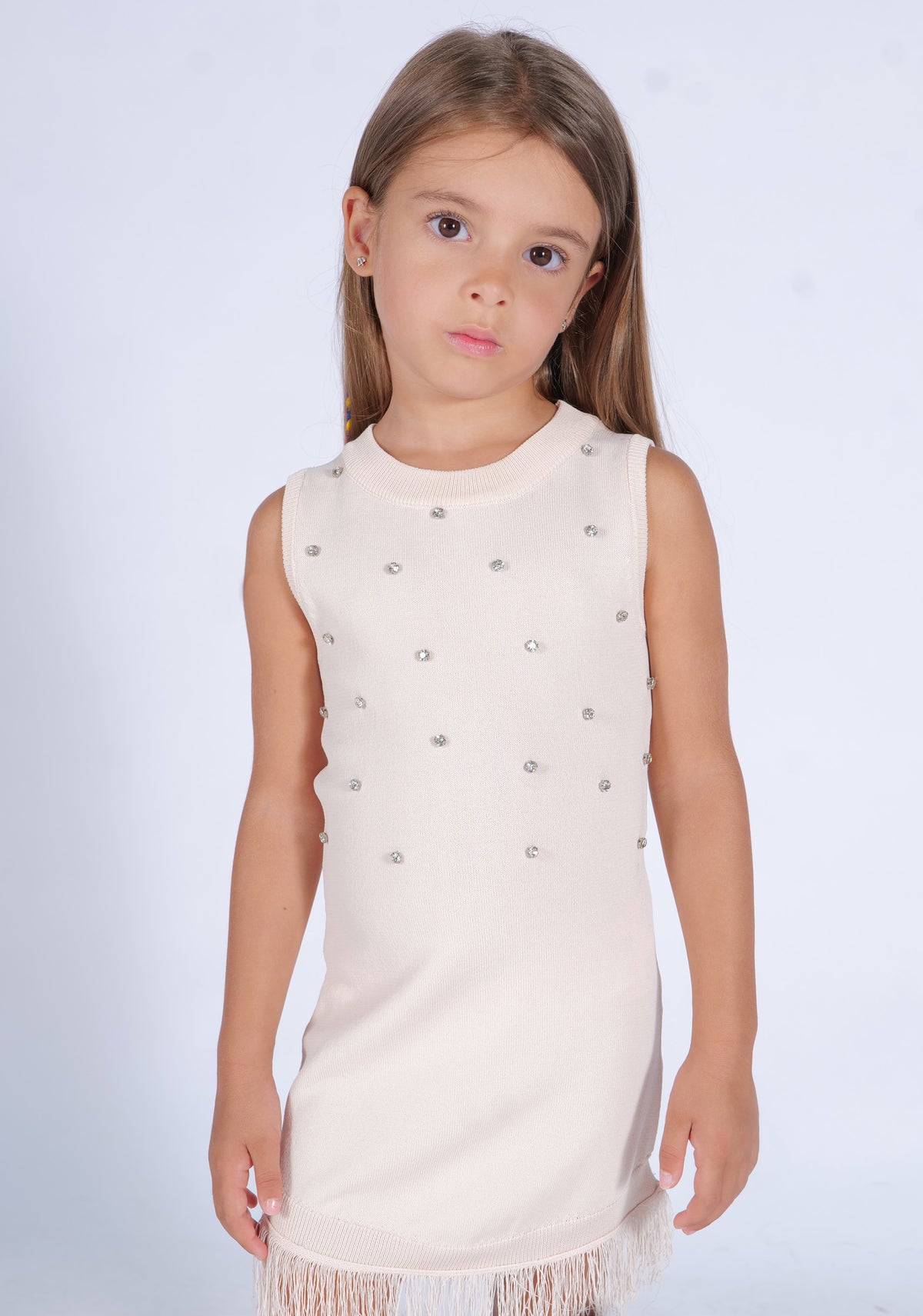 Abito Collo a Rotolo Fun&Fun bambina