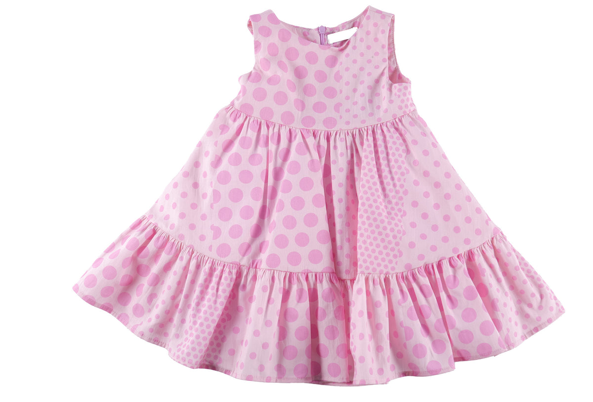 Abito tessuto stampato Fun&Fun neonata