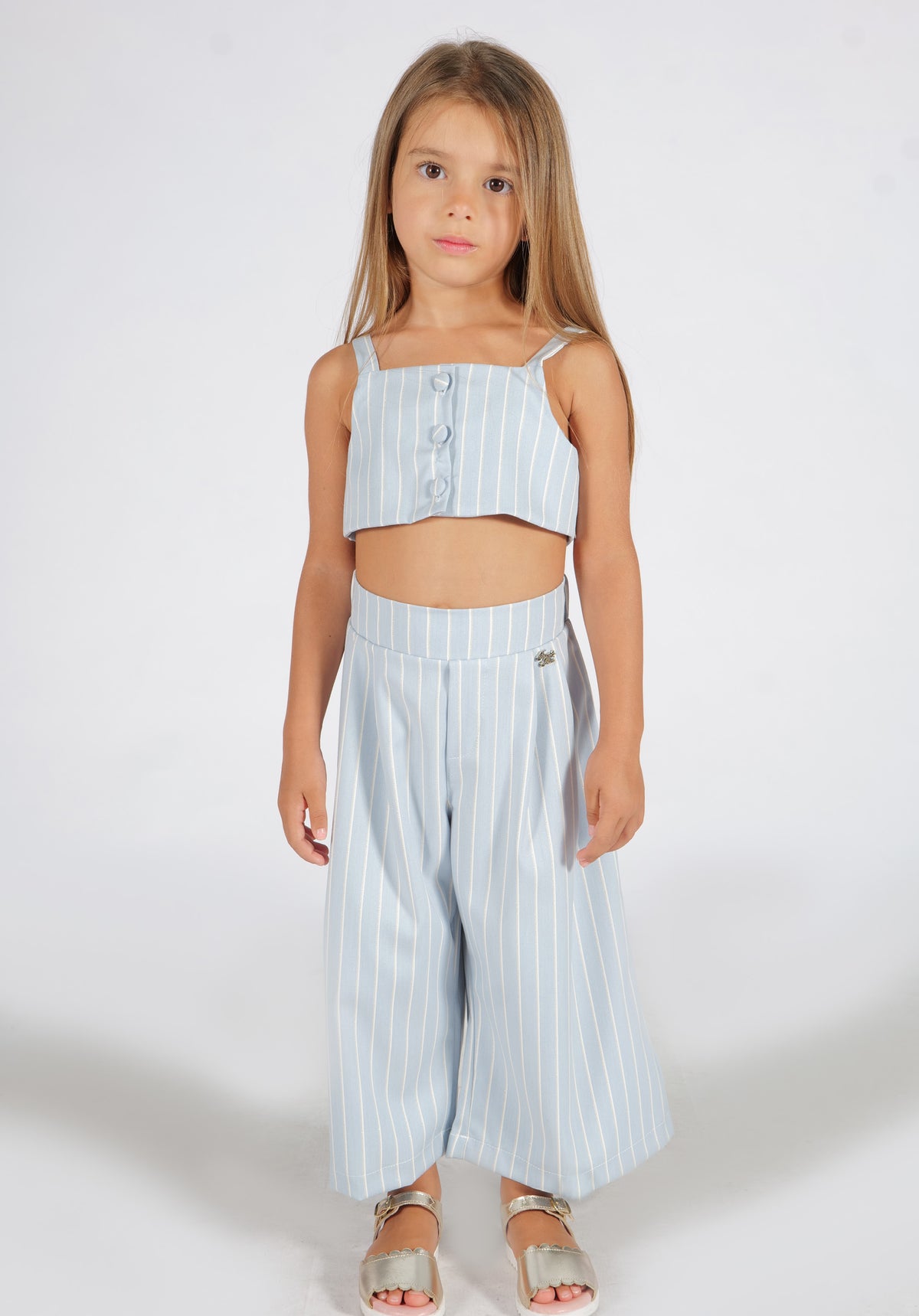 Pantalone cotone silver Fun&Fun bambina
