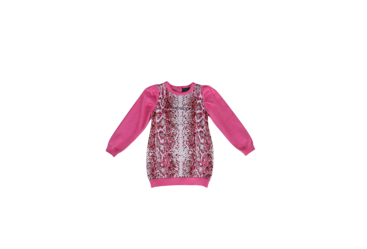 Abito Abitino Pink in Tessuto Morbido Baby 2 Marc Ellis bambina