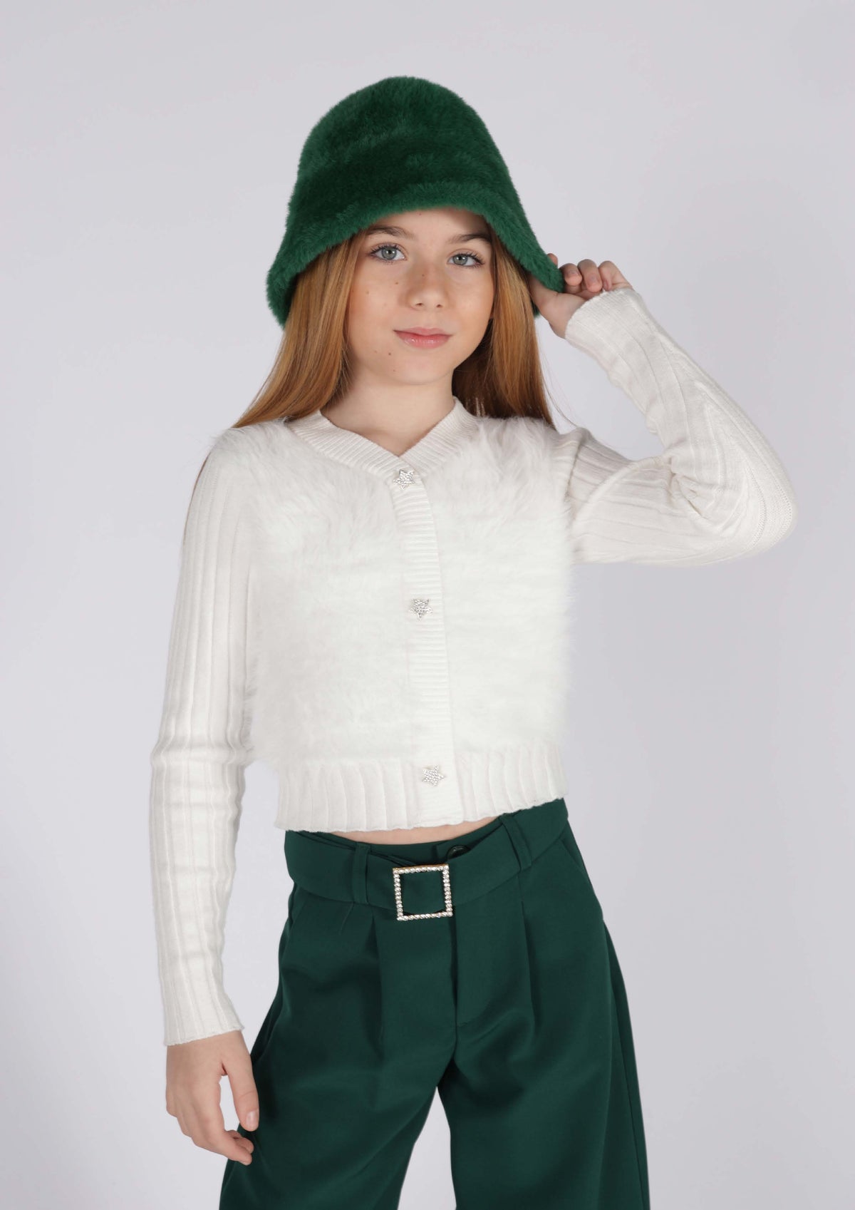 Maglia Cropped Marc Ellis bambina