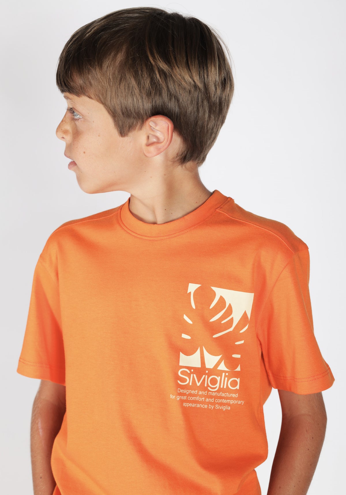 T-shirt con Grafica Floreale Siviglia bambino