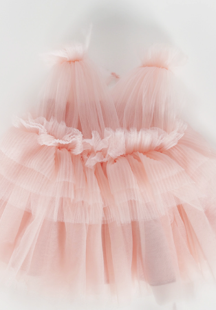 Abito tulle plissè Fun&Fun Couture bambina