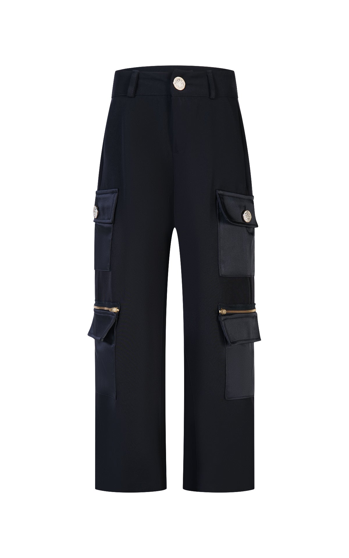 Pantalone Colore Black (1) HLove bambina