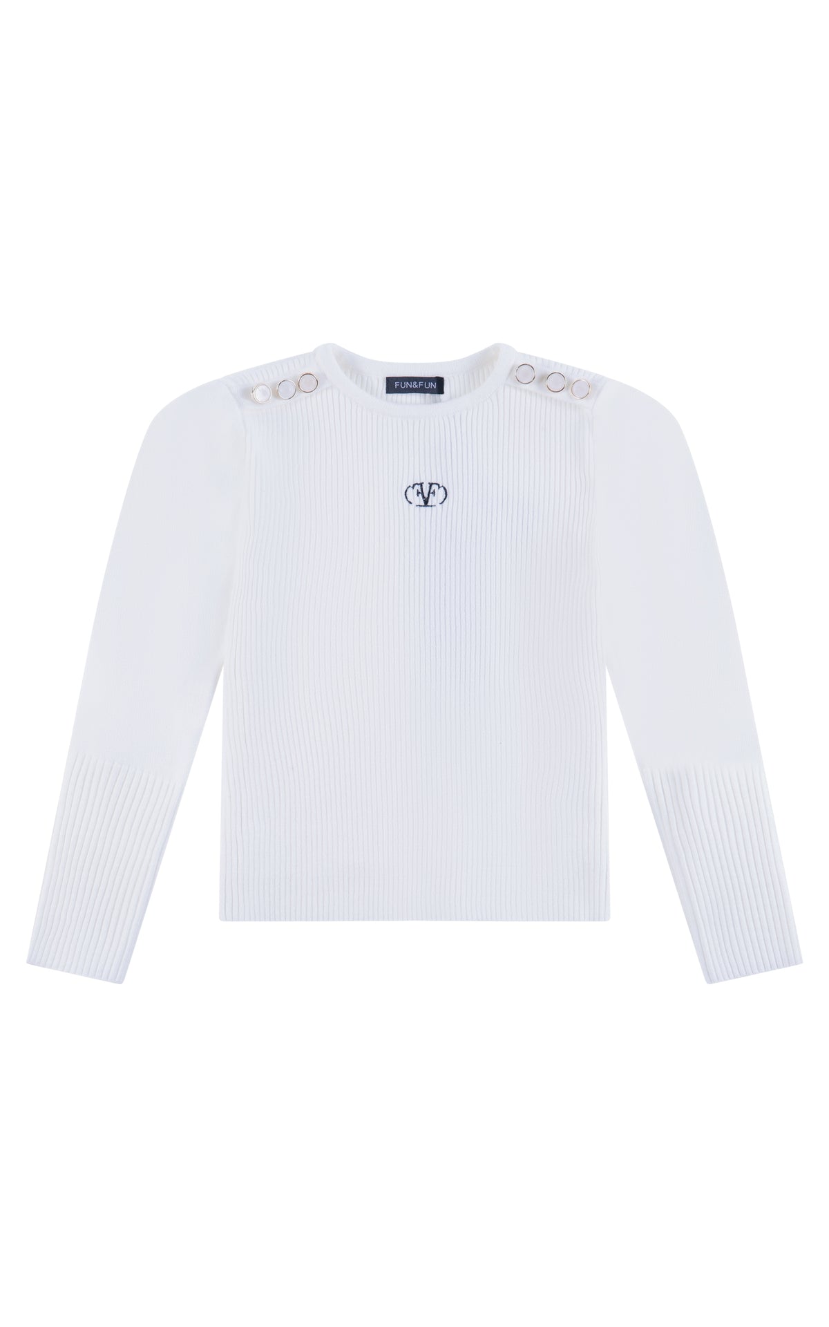 Maglia Maglioncino in Lana Smacchinata Junior 3 Fun&Fun bambina
