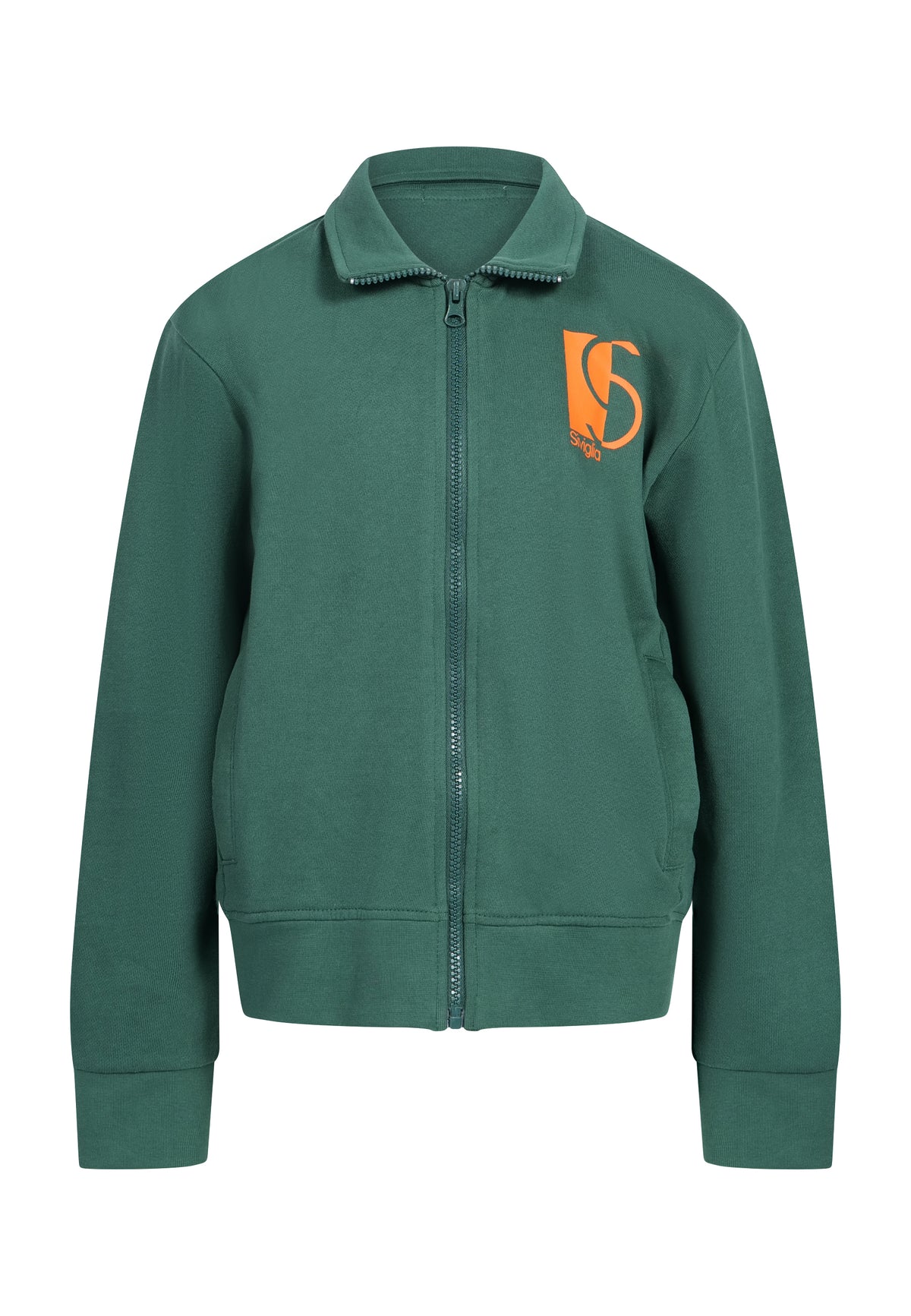 Felpa full zip logo Junior Siviglia bambino