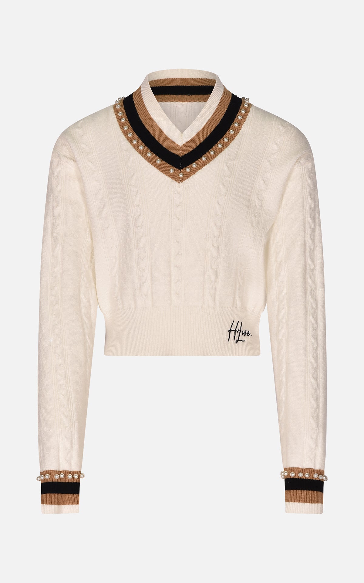 Maglia bianco panna HLove bambina junior
