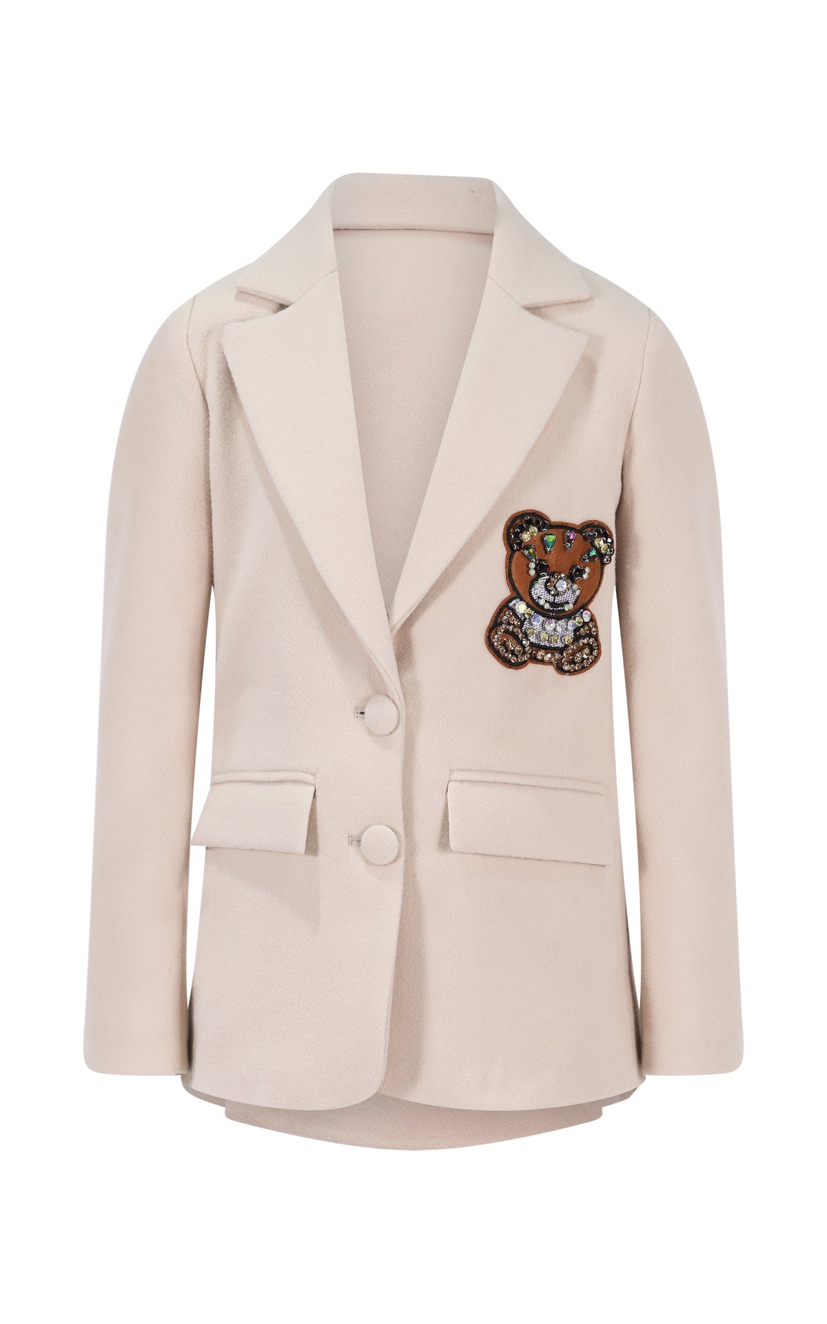 Giacca Colore Camel HLove bambina