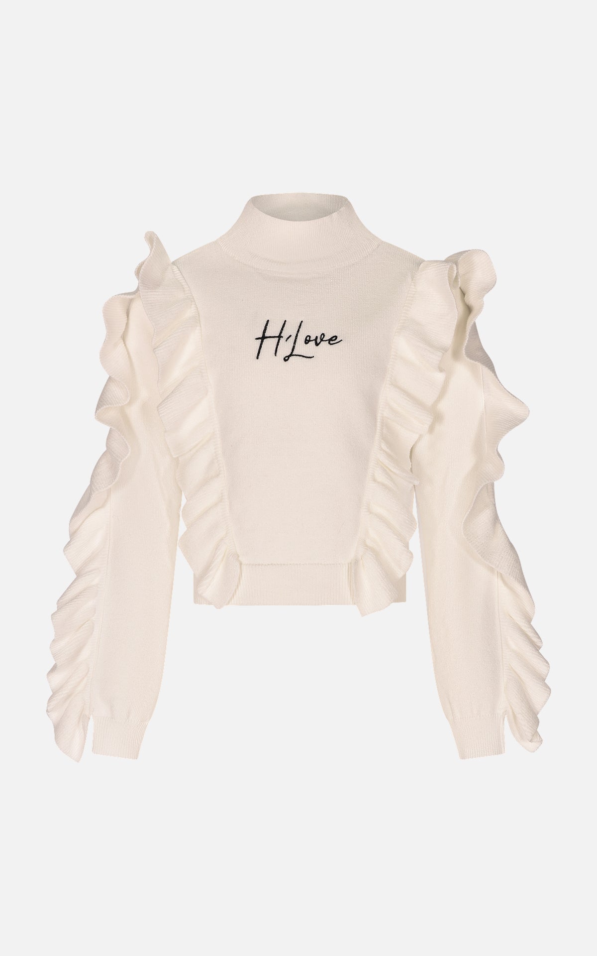 Maglia bianco panna HLove bambina junior