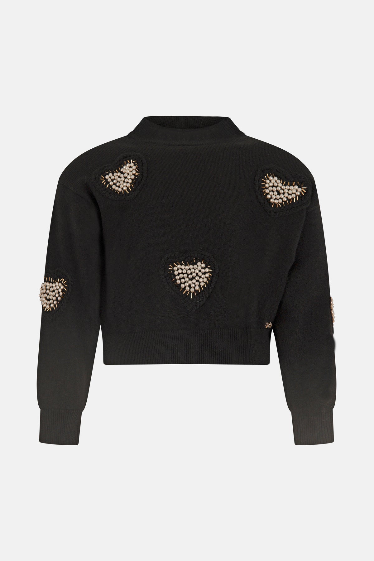 Maglioncino Cropped in Lana con Applicazioni Baby Fun&Fun Bambina - FW26