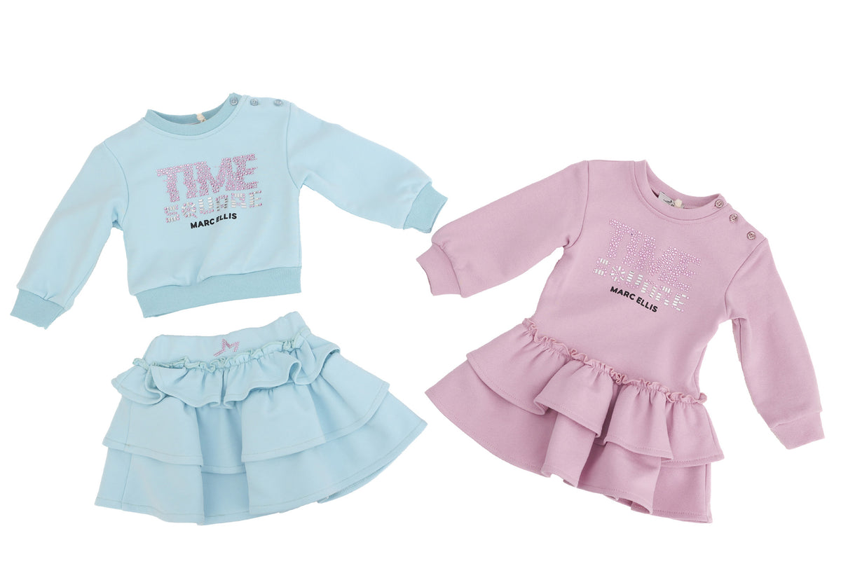 Gonna Neonato Marc Ellis Bambina 2 - FW26