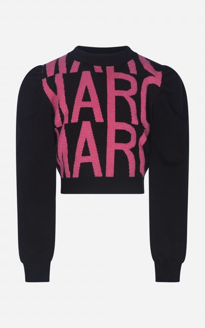 Maglia Lurex Nero Marc Ellis bambina
