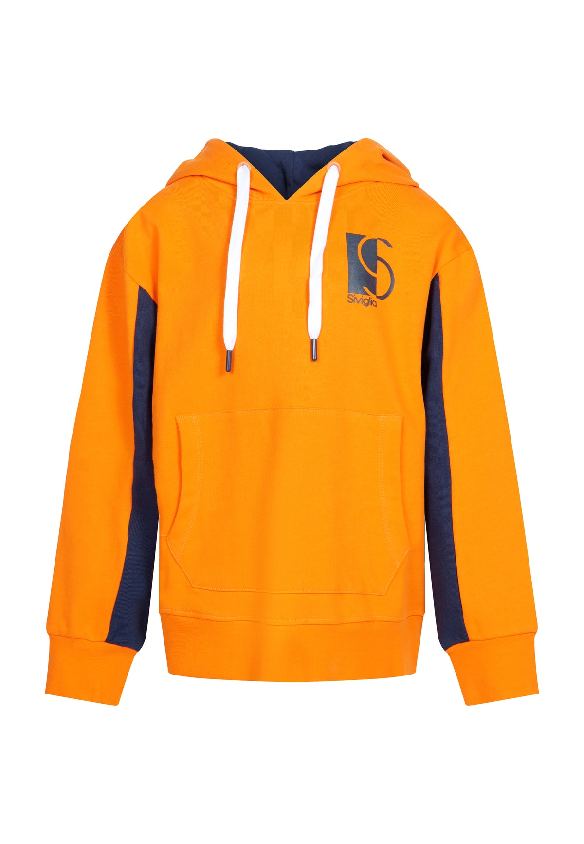 Felpa con cappuccio logo Siviglia bambino