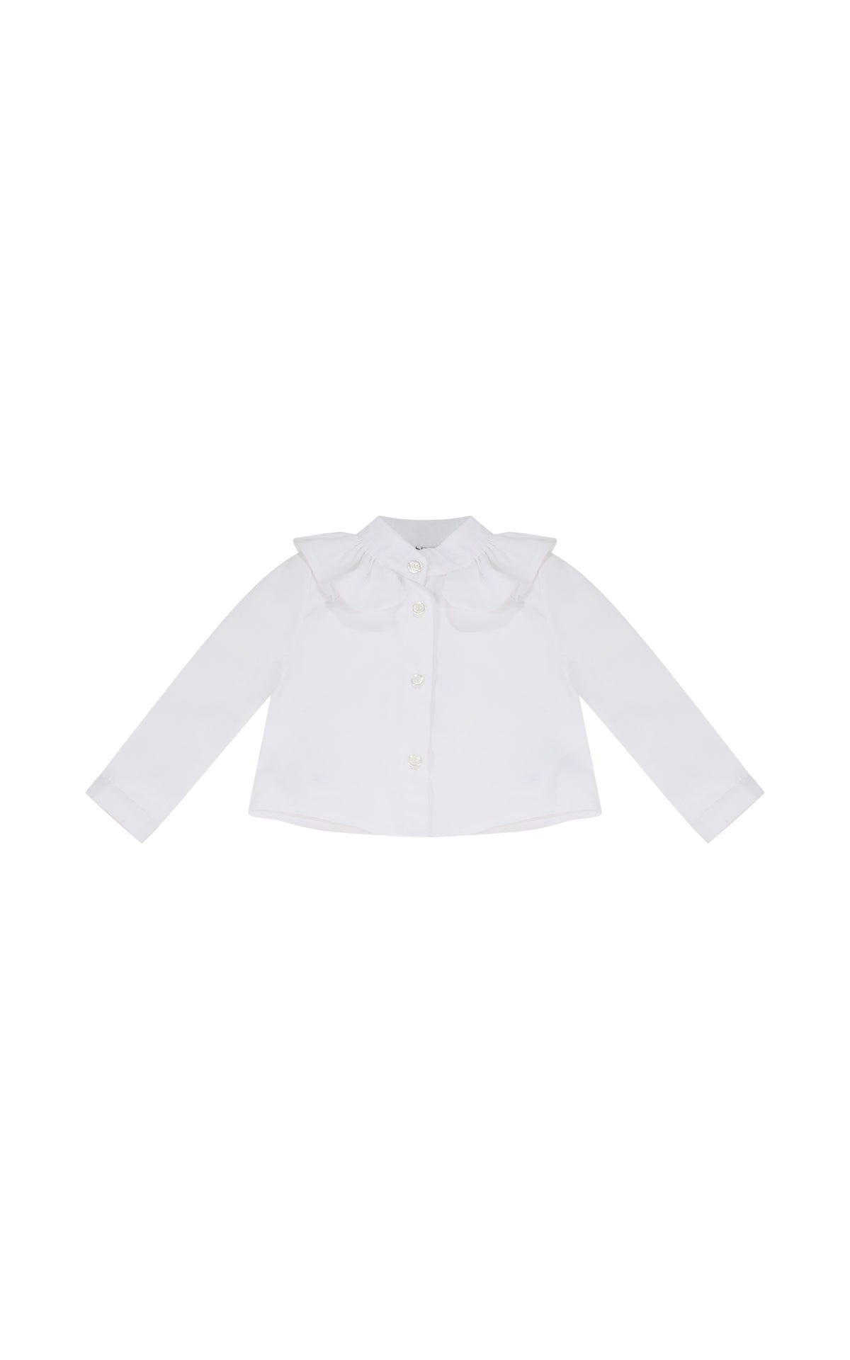 Camicia Colore White Neonata HLove bambina