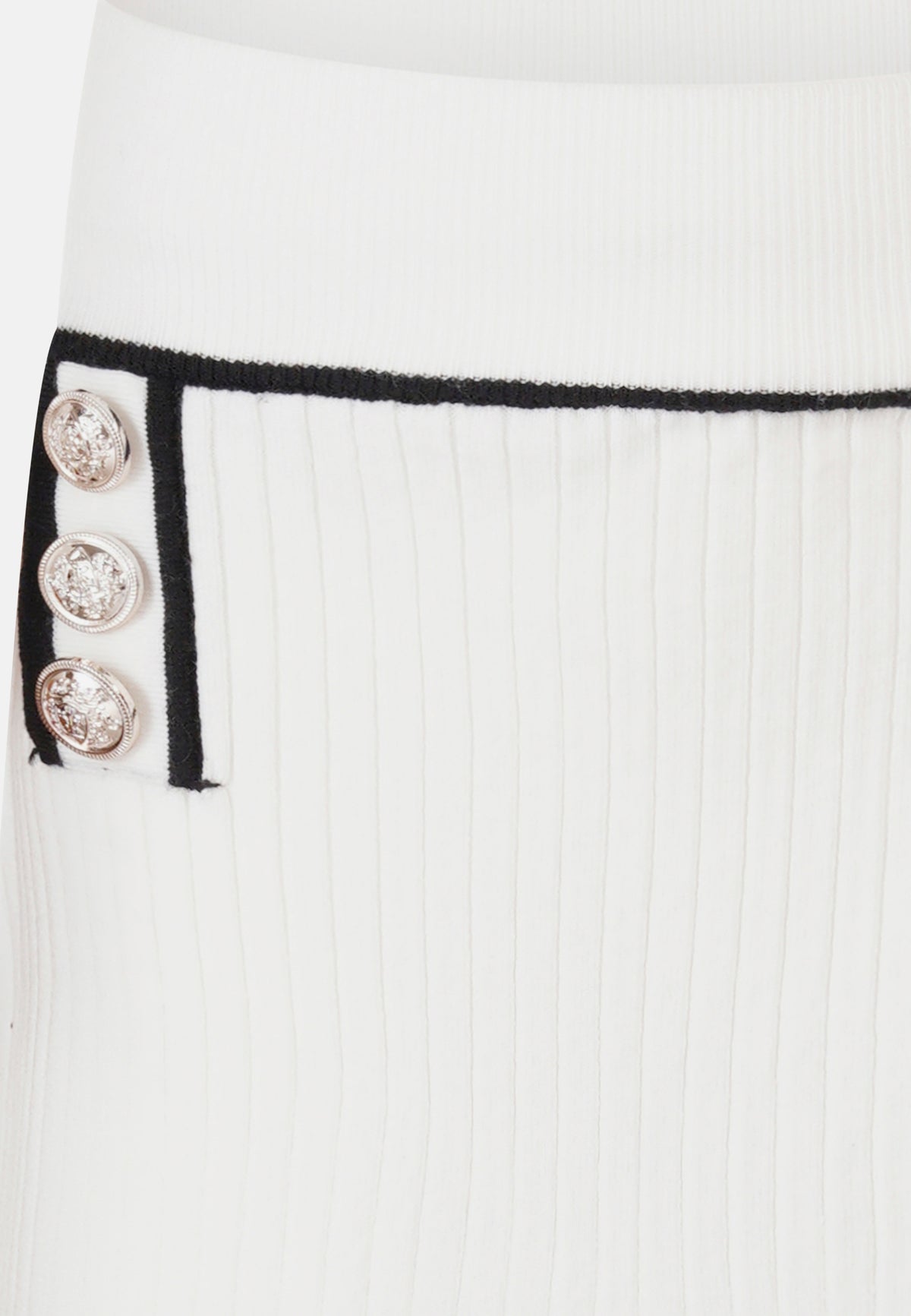 HLove Gonna Nera e Bianco Panna Junior Bambina - FW26