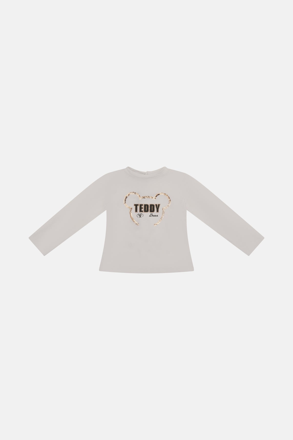 T-shirt in Cotone Girocollo con Stampa Neonato Fun&Fun Bambina (1) - FW26