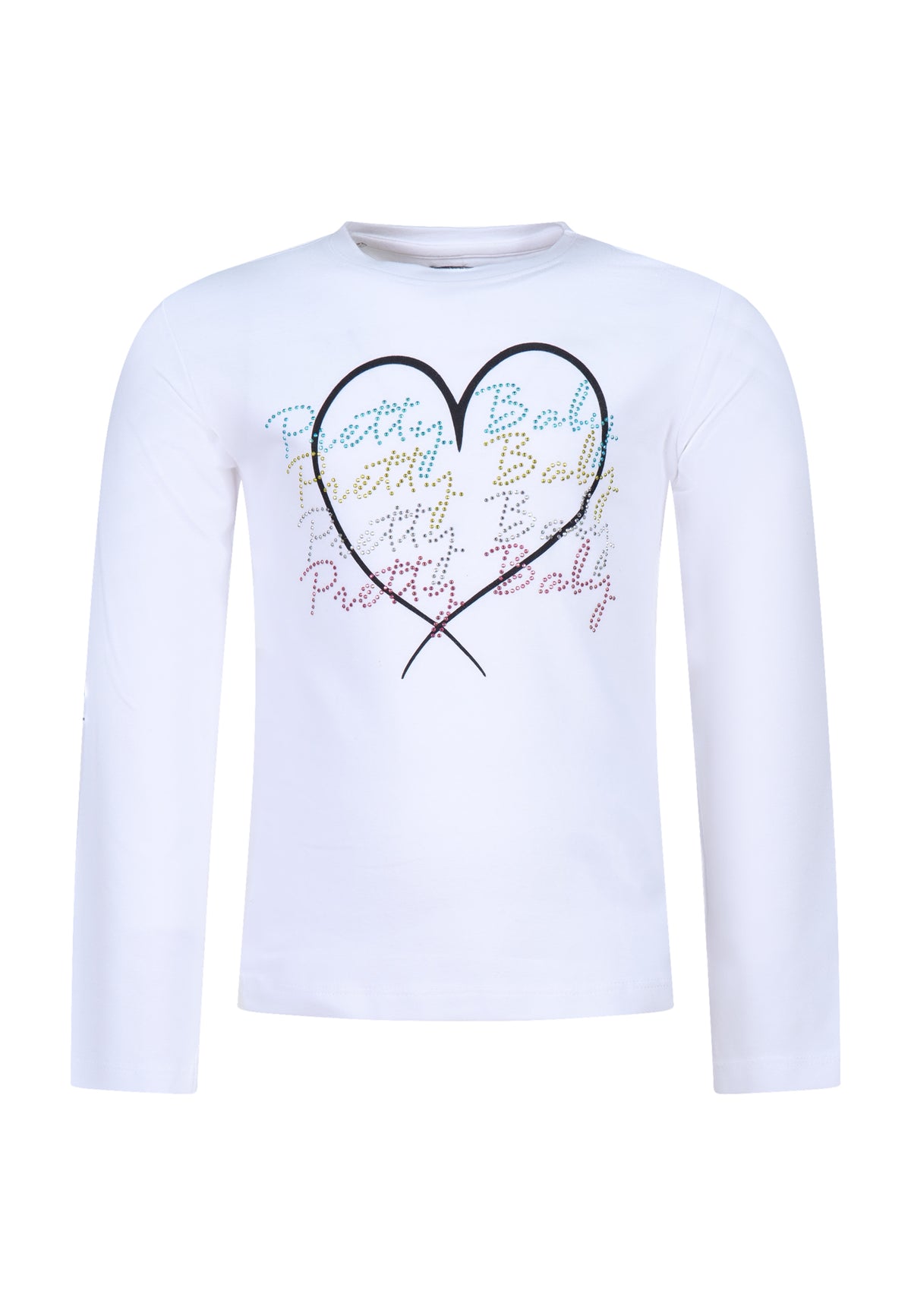 T-shirt bianco panna Fun&Fun Chic bambina