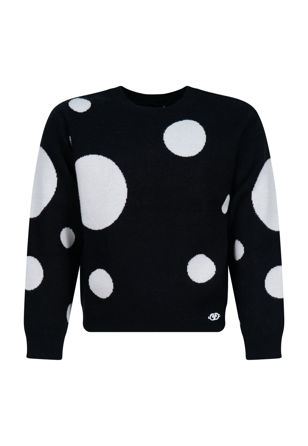 Maglione maglioncino bianco e nero 2 Fun&Fun bambina