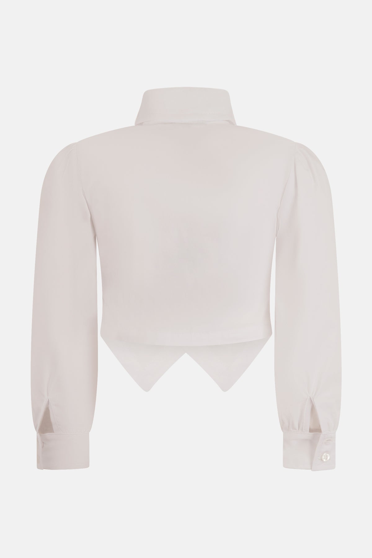 Camicia in Cotone Fondo a Punta Baby Fun&Fun Bambina - FW26
