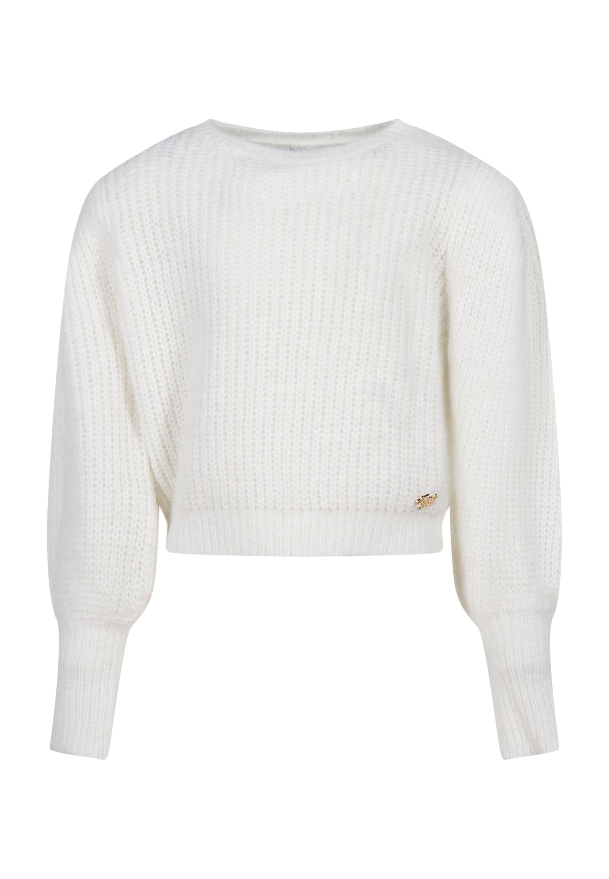 Maglia lana bianco panna Fun&Fun Chic bambina