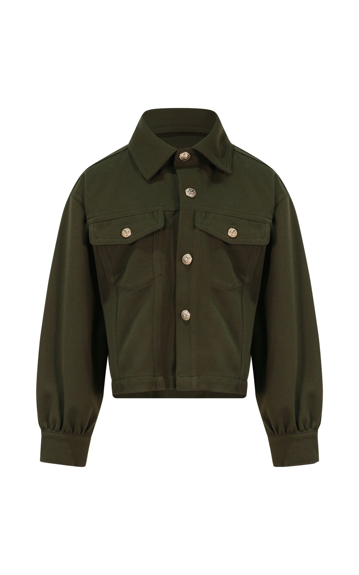 Camicia Colore Green HLove bambina
