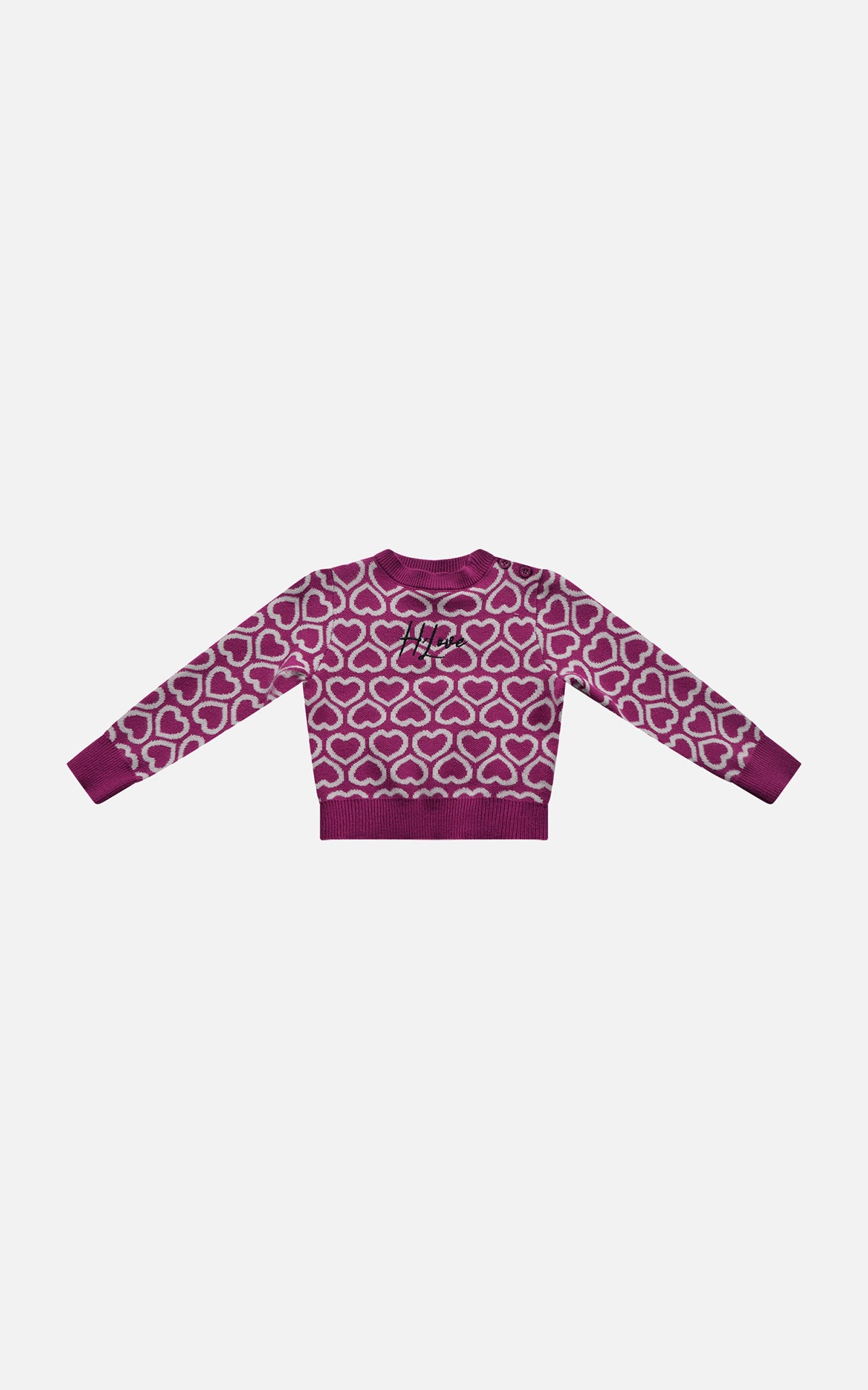 Maglia magenta HLove neonata