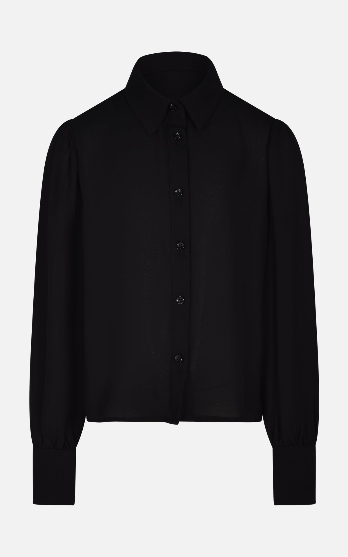 Camicia in georgette nera HLove bambina