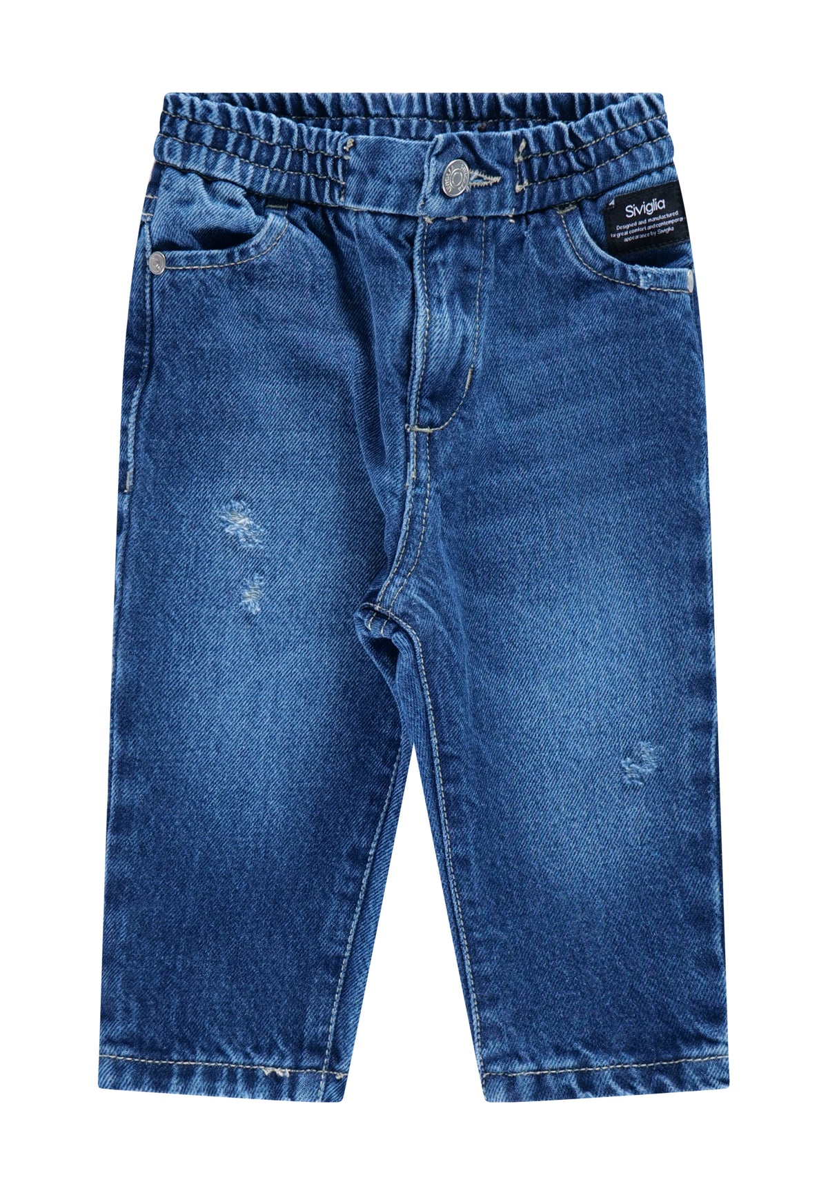 Pantalone denim neonato Siviglia bambino 9