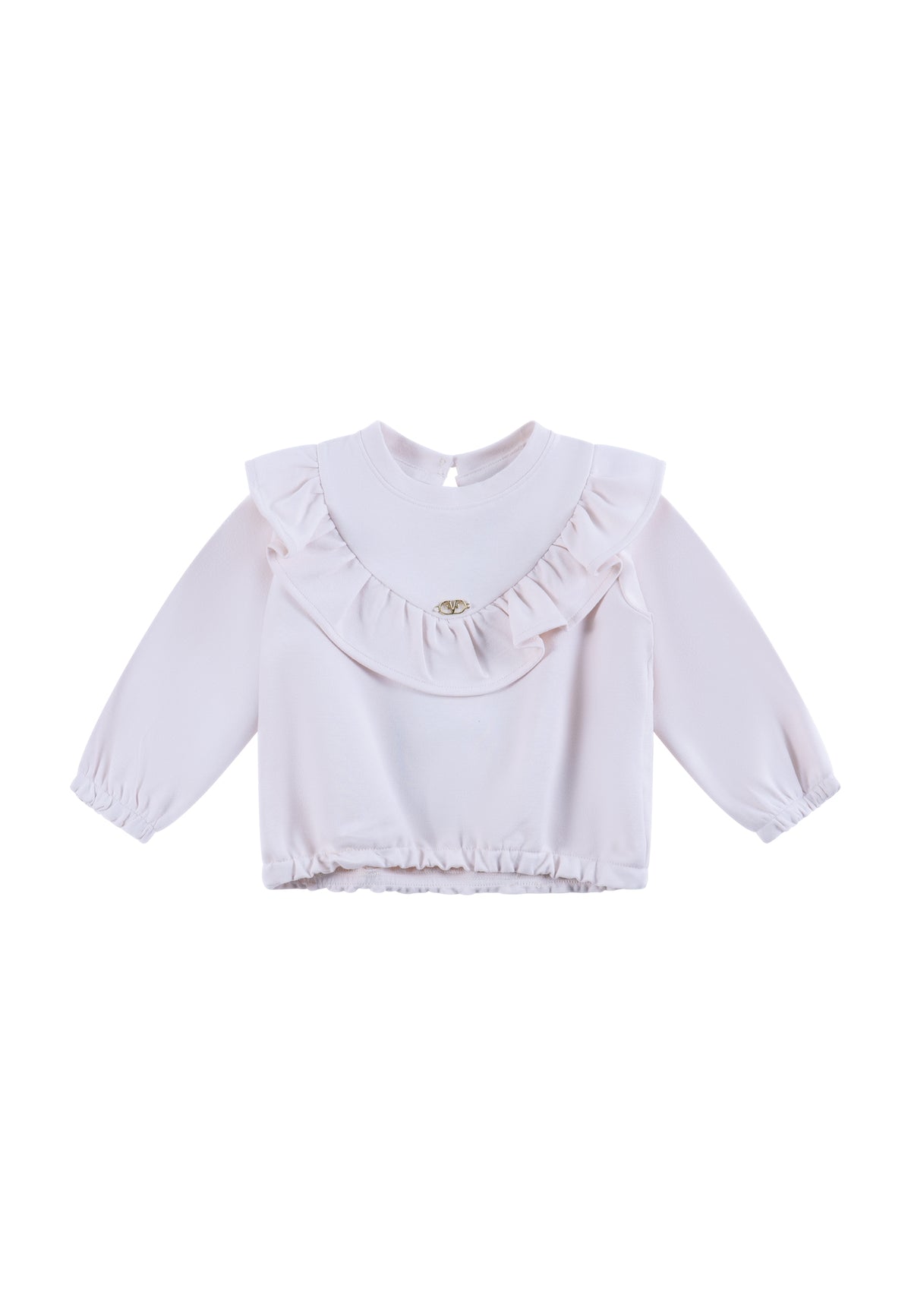 Felpa in Punto Milano Neonata Fun&Fun bambina