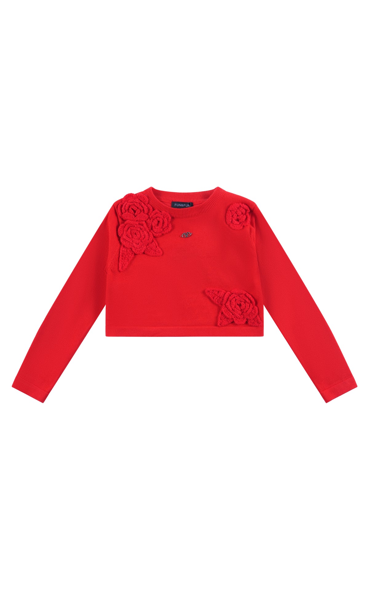 Maglia Maglioncino in Lana Smacchinata Junior Fun&Fun bambina
