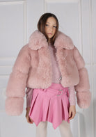 Giacca in Ecopelliccia con Inserti Fun&Fun bambina