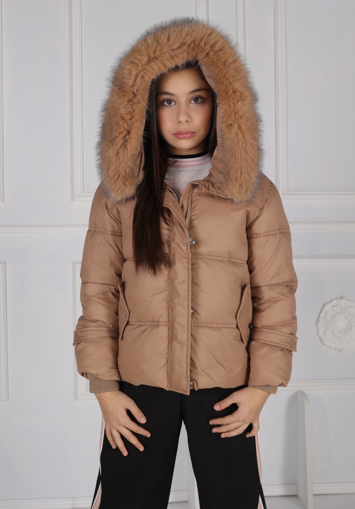 Giacca Giubbotto in Nylon con Fun&Fun bambino