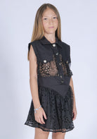 Gonna con baschina chiffon Fun&Fun bambina Junior
