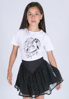Maglietta jersey scollo rotondo Fun&Fun bambina junior