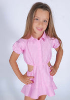 Vestito in Cotone Rigato Baby Fun&Fun bambina