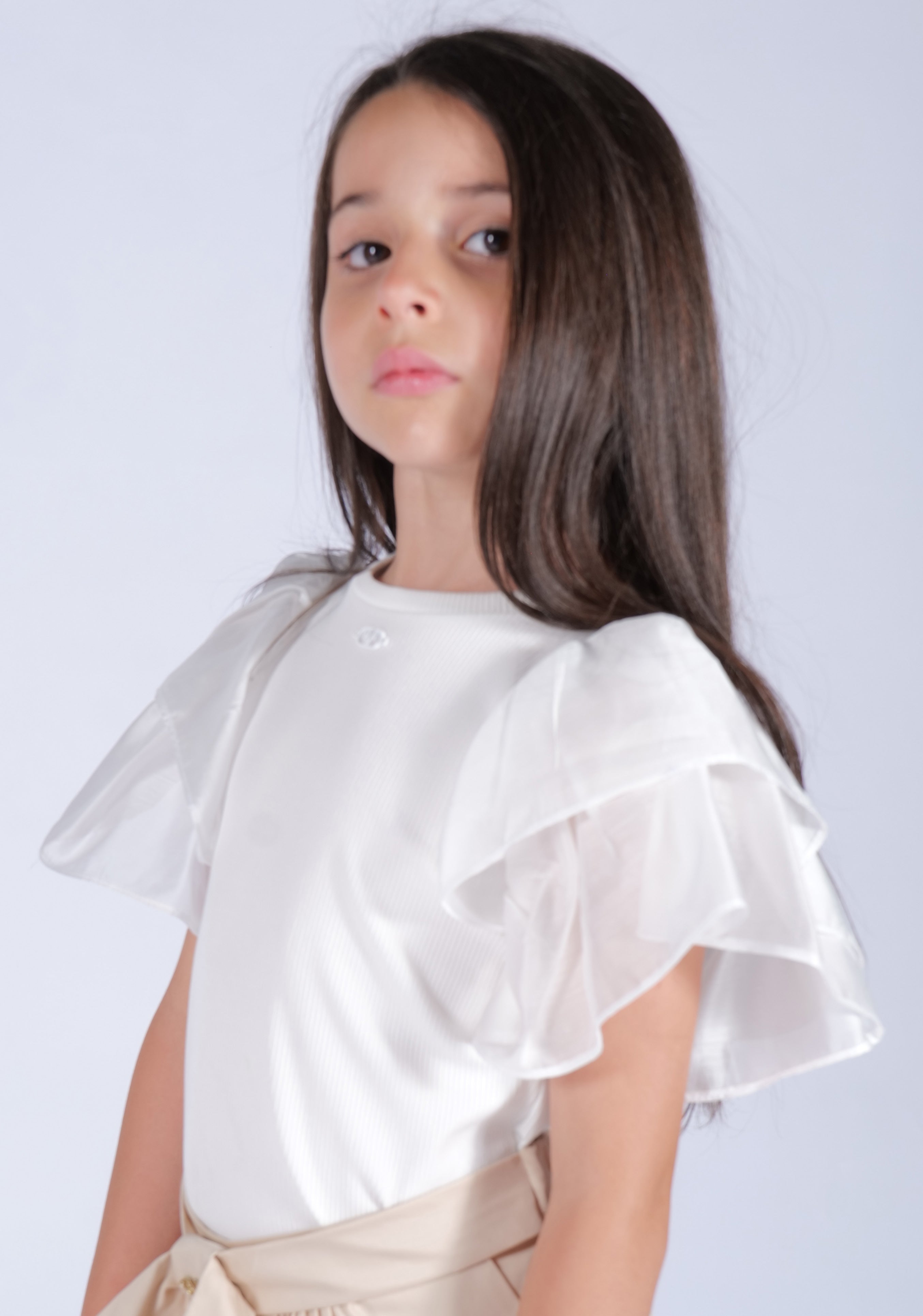 Maglietta collo a rotolo Fun&Fun bambina