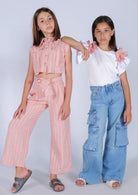 Pantalone con Fiocco in Vita HLove bambina