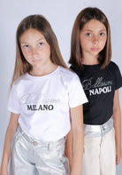 T-shirt Stampa Bellissima Napoli HLove bambina