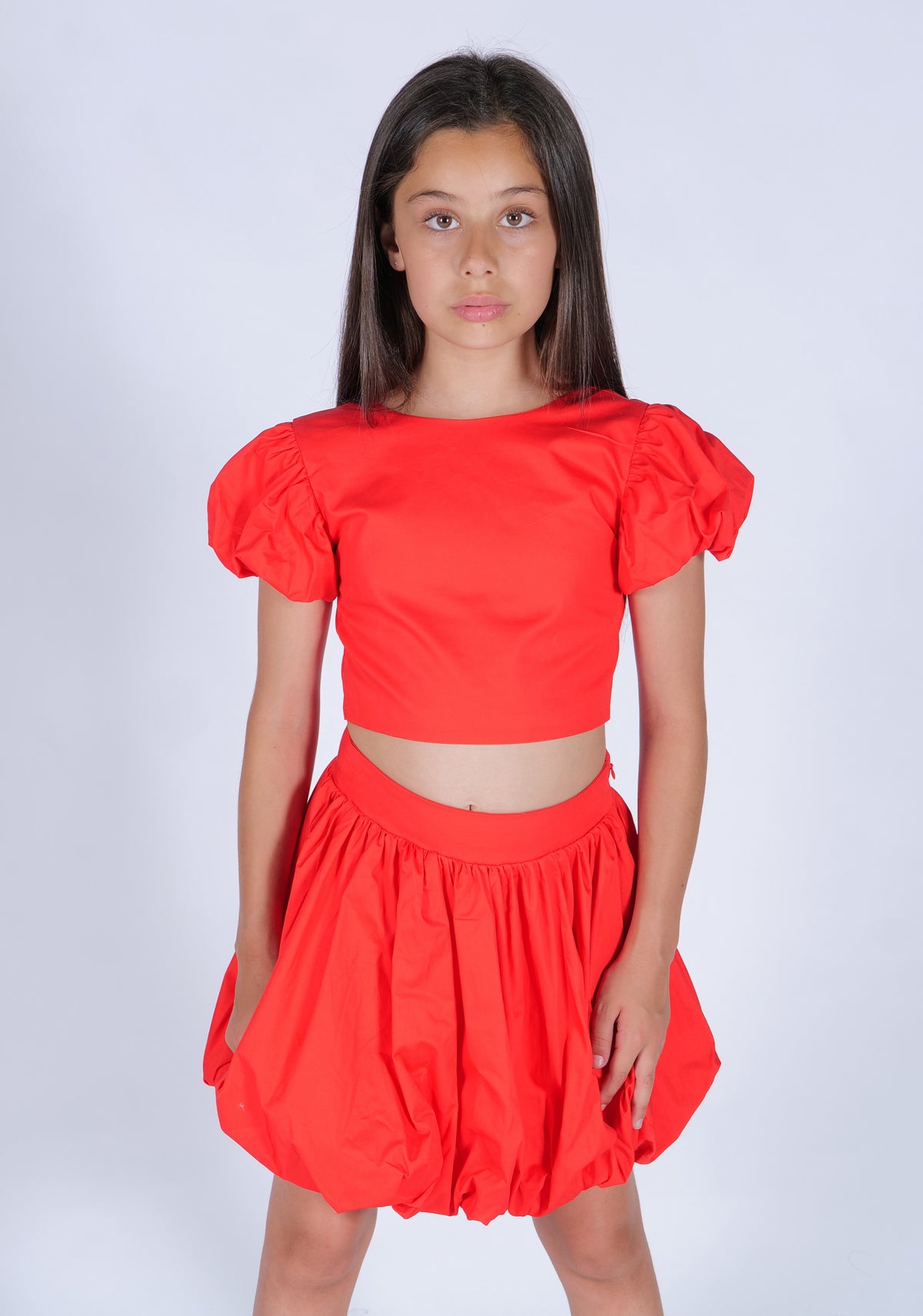Top con Spalline a Sbuffo HLove bambina