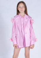 Gilet cotone rosa Fun&Fun bambina