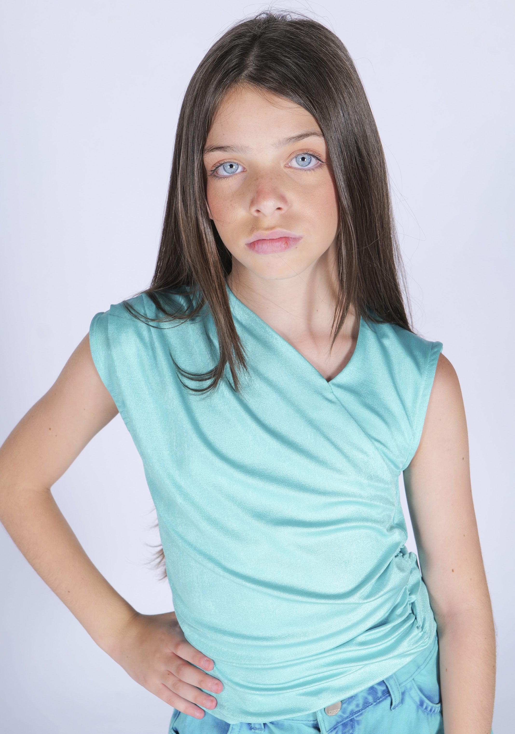 T-shirt Drappeggiato Fun&Fun bambina