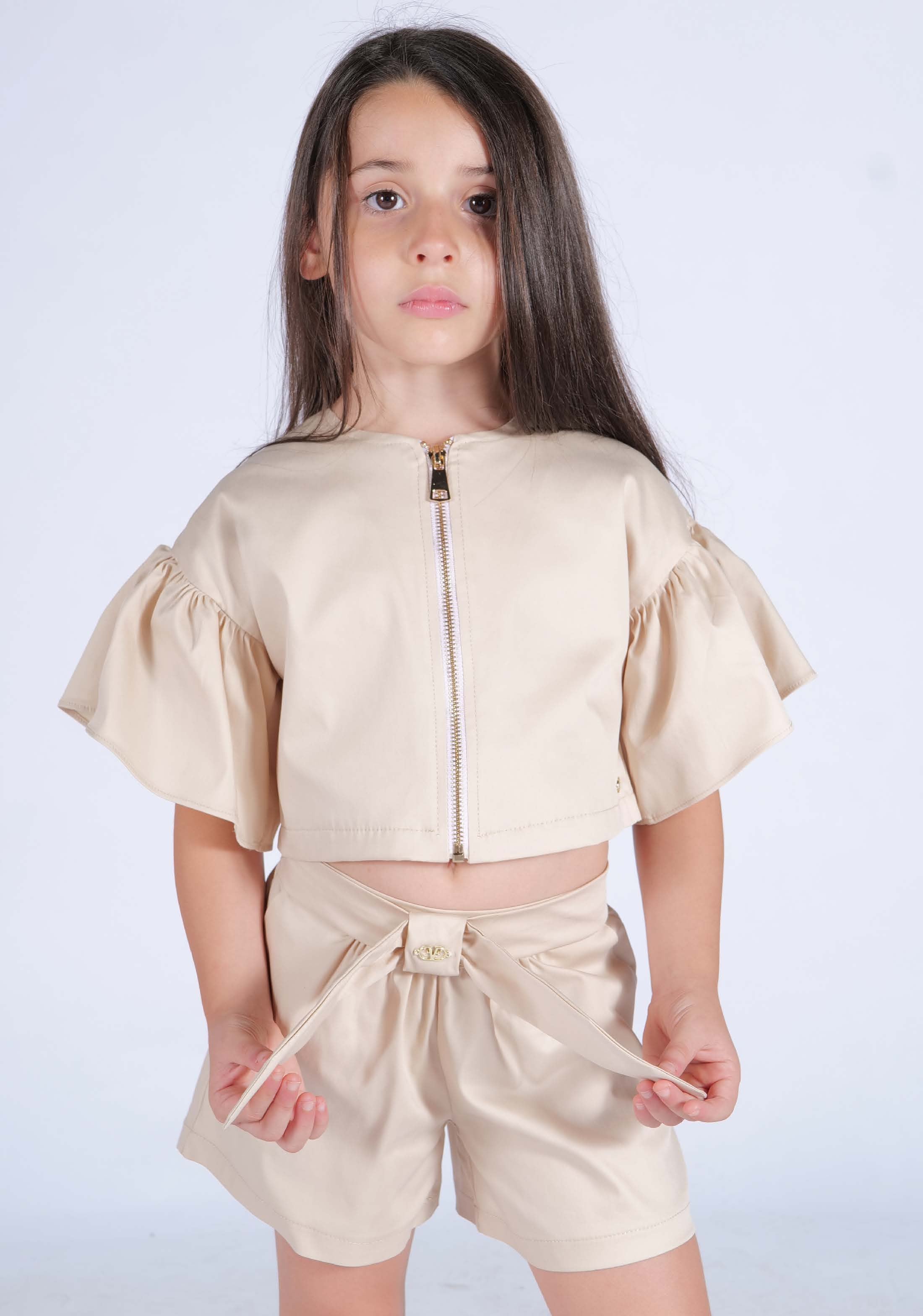 Giacchino collo a rotolo Fun&Fun bambina