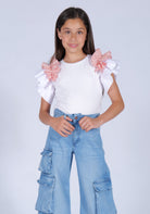 Pantalone Cargo in HLove bambina