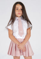 Camicia cotone colletto maniche corte Fun&Fun bambina