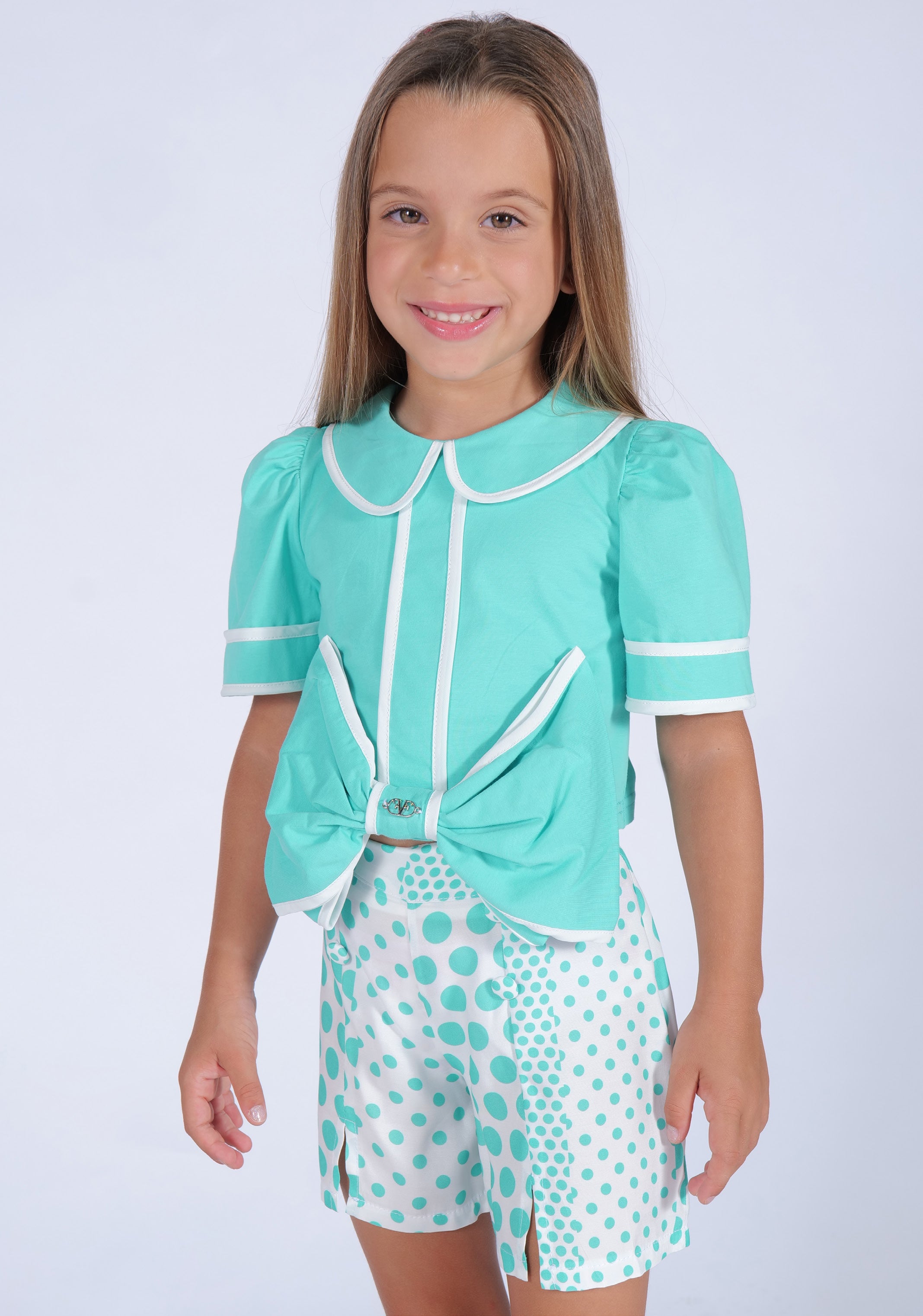Short tessuto tecnico stampato Fun&Fun bambina
